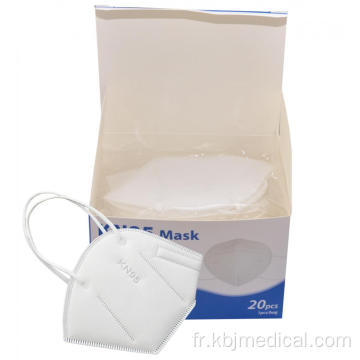 Bon prix 5 couches filtre masque Kn95